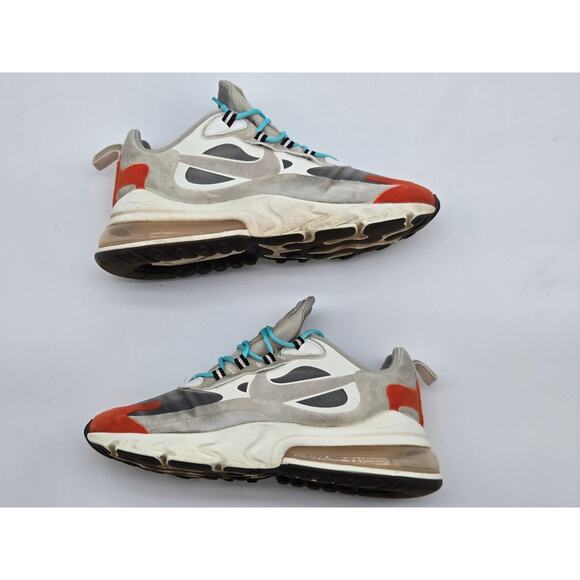 Nike Air Max 270 React Womens AT6174-200 Running Shoes Sz 7 - Picture 3 of 8